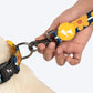 HUFT Daisy Stripes Leash For Dog - Blue & Yellow