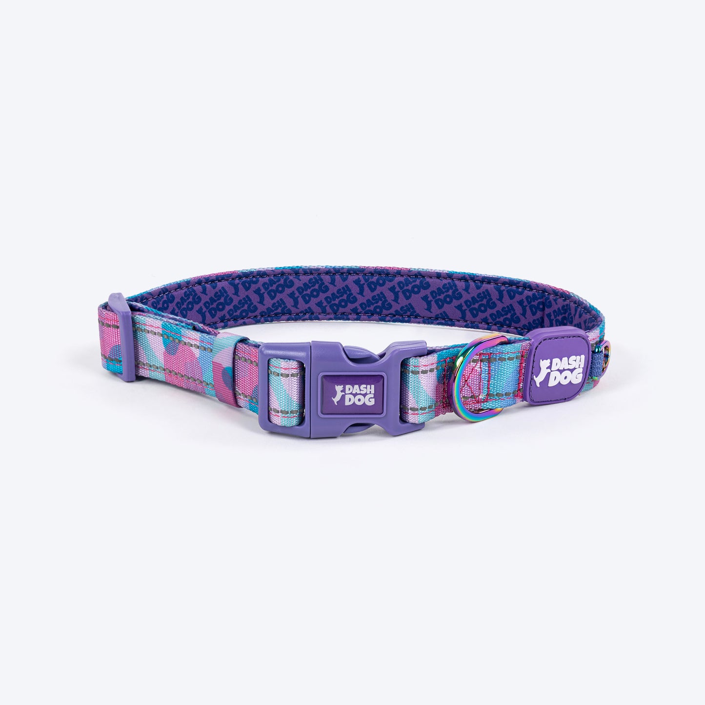 Dash Dog Galaxy Padded Collar For Dog - Purple
