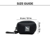 HUFT Waste Bag Dispenser For Dog & Cat - Black - Heads Up For Tails
