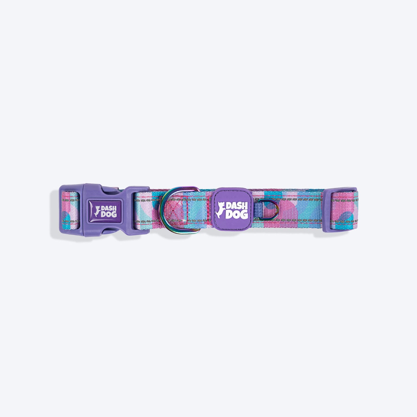 Dash Dog Galaxy Padded Collar For Dog - Purple