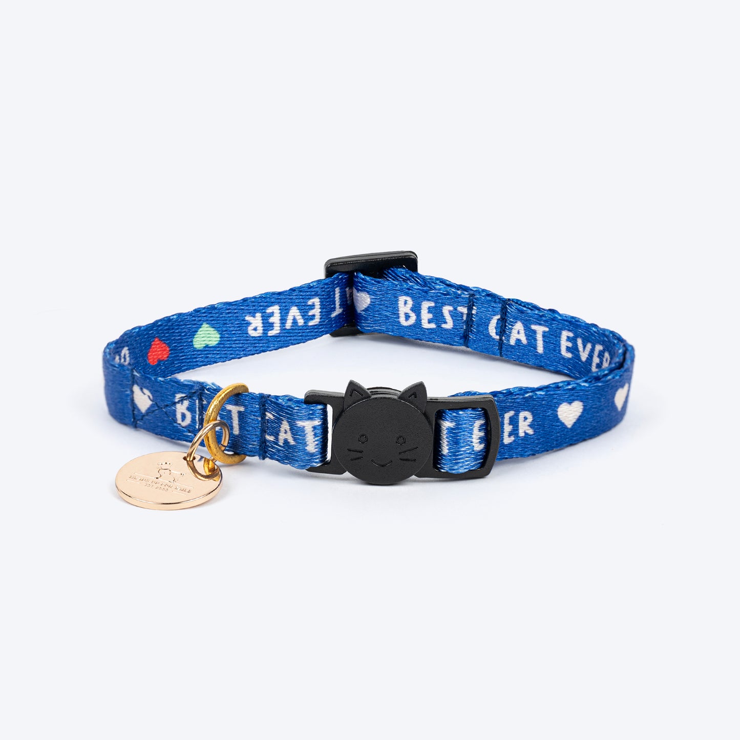 HUFT Meowvelous Collar For Cat - Candy Red & Cobalt Blue_03