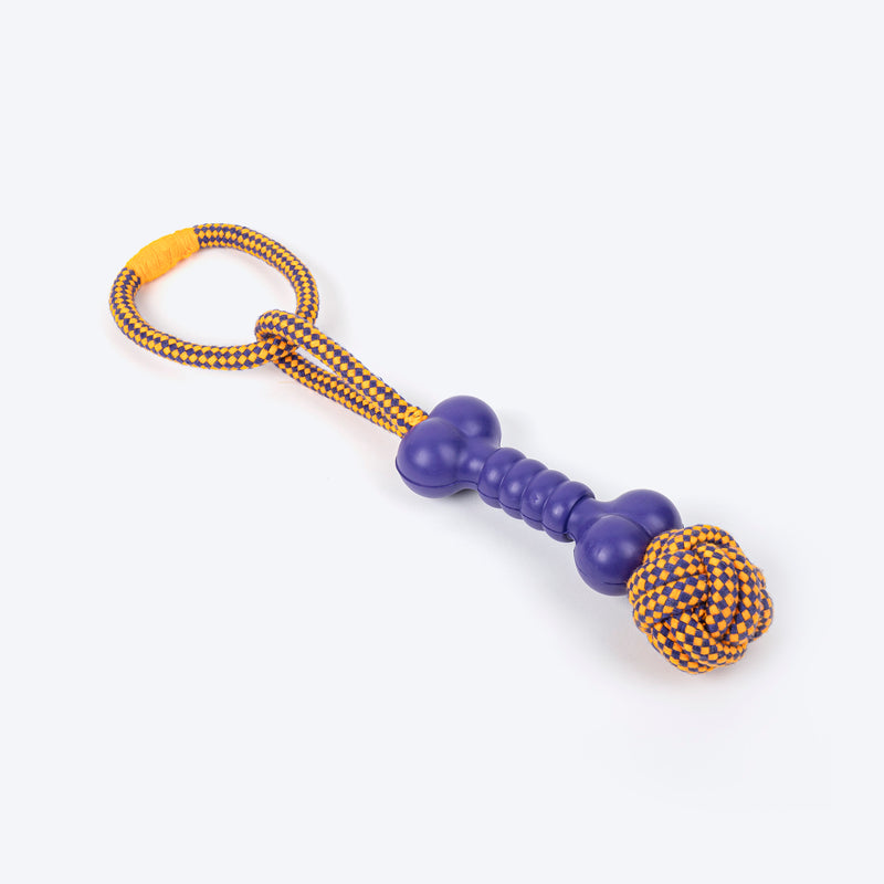 Dash Dog Triple Twist Toy For Dog - Heads Up For Tails