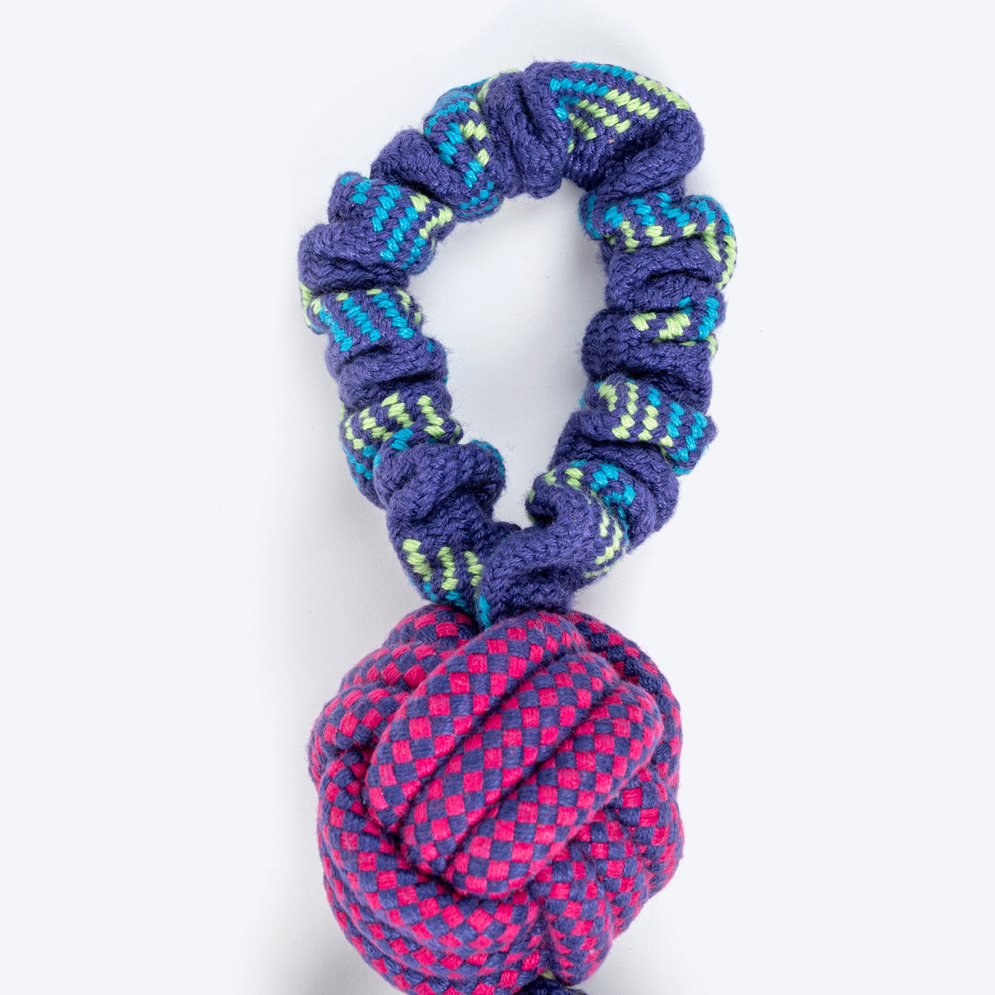 Dash Dog Bungee Double Tug Toy For Dog - Blue_07