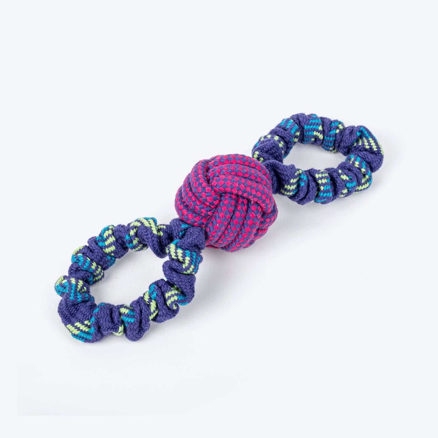 Dash Dog Bungee Double Tug Toy For Dog - Blue_01