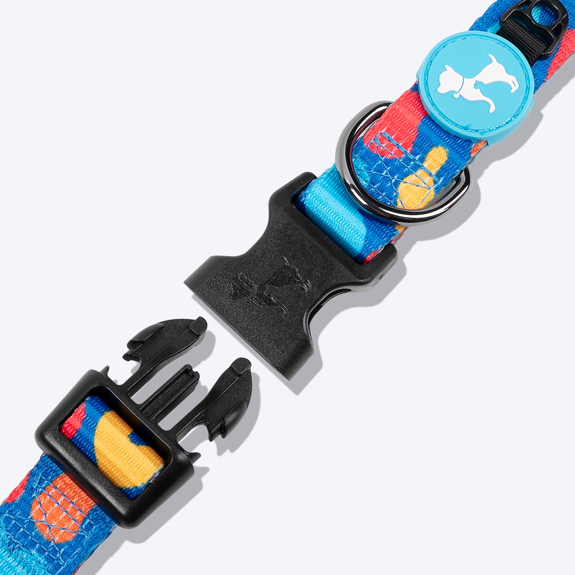 HUFT Colour Craze Printed Dog Collar - Heads Up For Tails