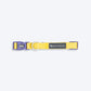 HUFT Dichromatic Collar For Dog - Yellow & Purple