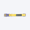 HUFT Dichromatic Collar For Dog - Yellow & Purple - Heads Up For Tails