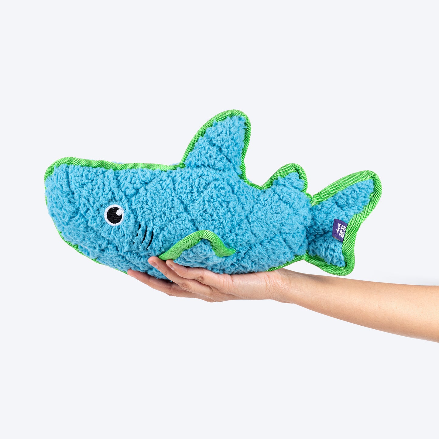 Dash Dog Shark Toy For Dogs - Blue_04