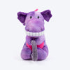 Dash Dog Cheeky Dinosaurus Squeaky Plush Toy For Dog - Purple - Heads Up For Tails