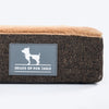HUFT Furry Orthopedic Dog Bed - Brown (Made To Order) - Heads Up For Tails