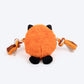 Dash Dog Clever Fox Squeaky Plush Toy For Dog - Orange - Heads Up For Tails