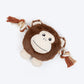 Dash Dog Cheeky Chimp Squeaky Plush Toy For Dog - Brown - Heads Up For Tails
