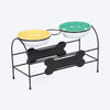 HUFT Pawlicious Double Diner For Dog - Multicolor - Heads Up For Tails