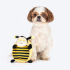 HUFT Bee-Ing Cheeky Plush Toy For Dog - Yellow & Black - Heads Up For Tails