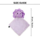 HUFT Crinkly Rumbly Rhino Plush Toy For Small Dog - Lavender