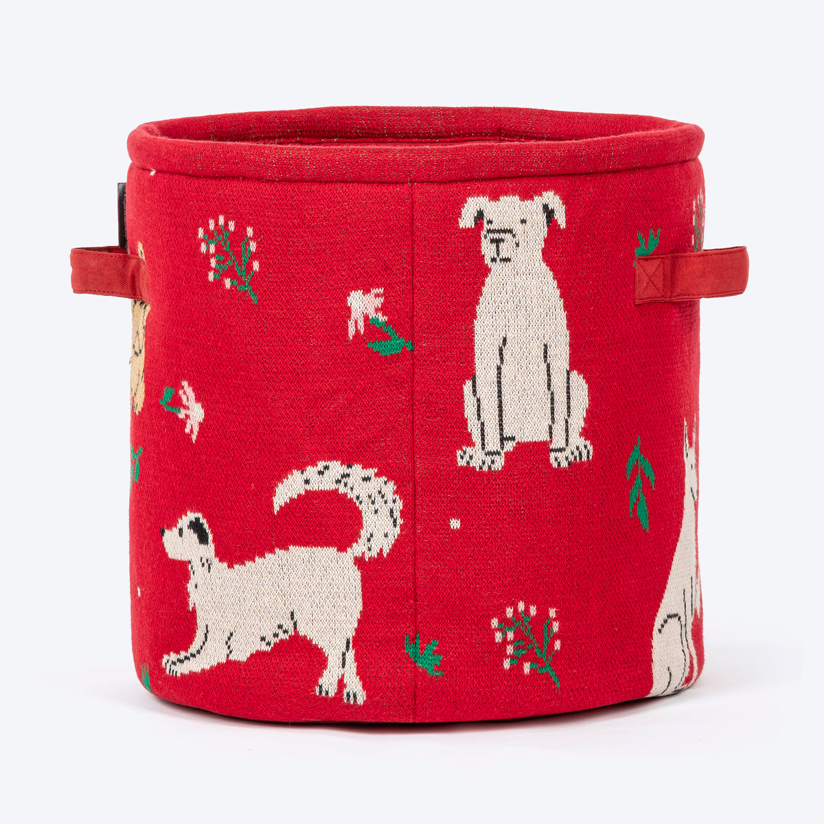 HUFT Doodle Buddy Toy Basket For Dog & Cat - Multicolor - Heads Up For Tails