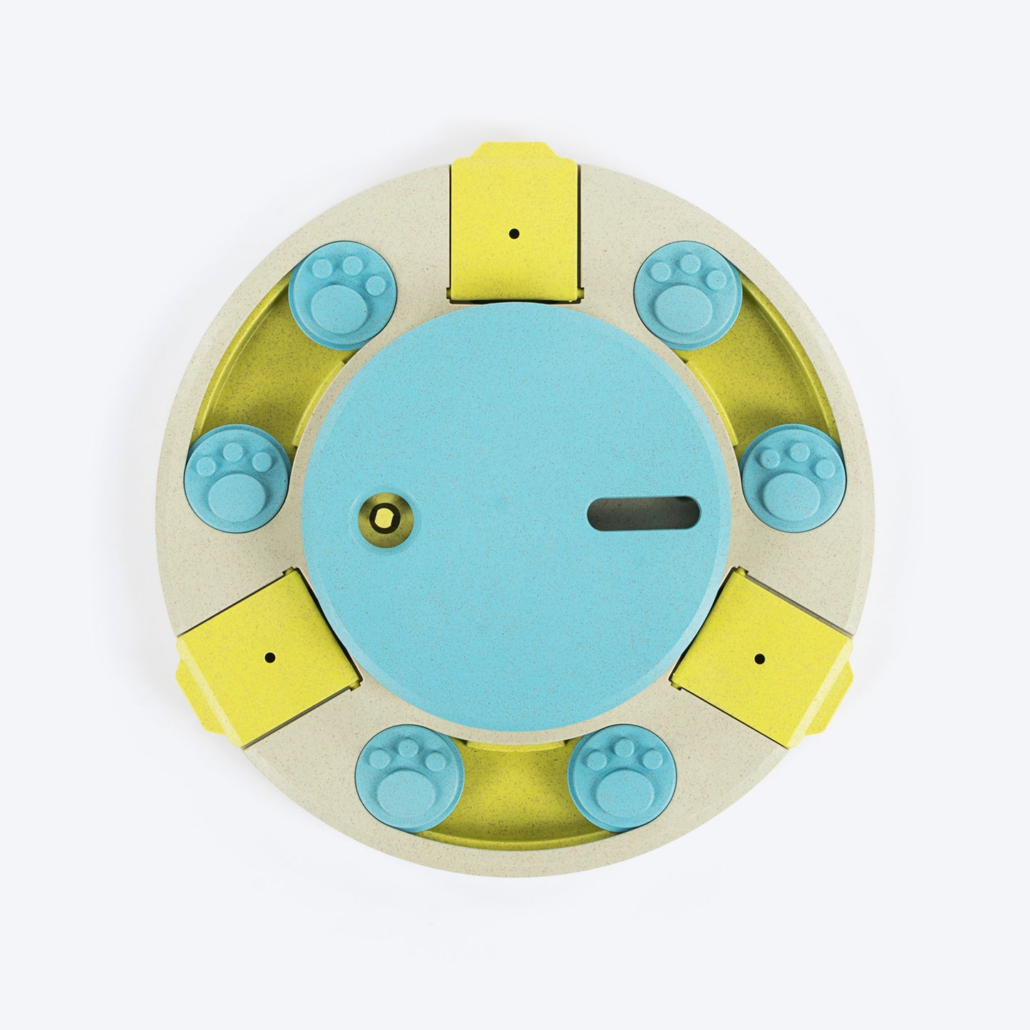 HUFT Puzzle Pop Interactive Toy For Dog - Blue & Green - Heads Up For Tails