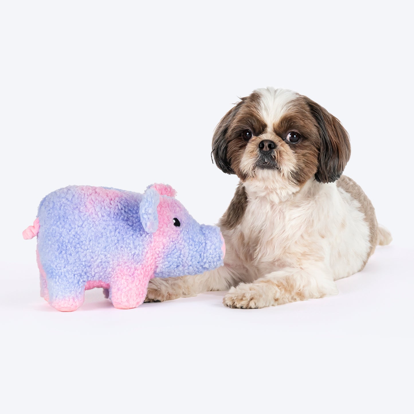 HUFT Iggy The Piggy Plush Toy For Dog - Pink