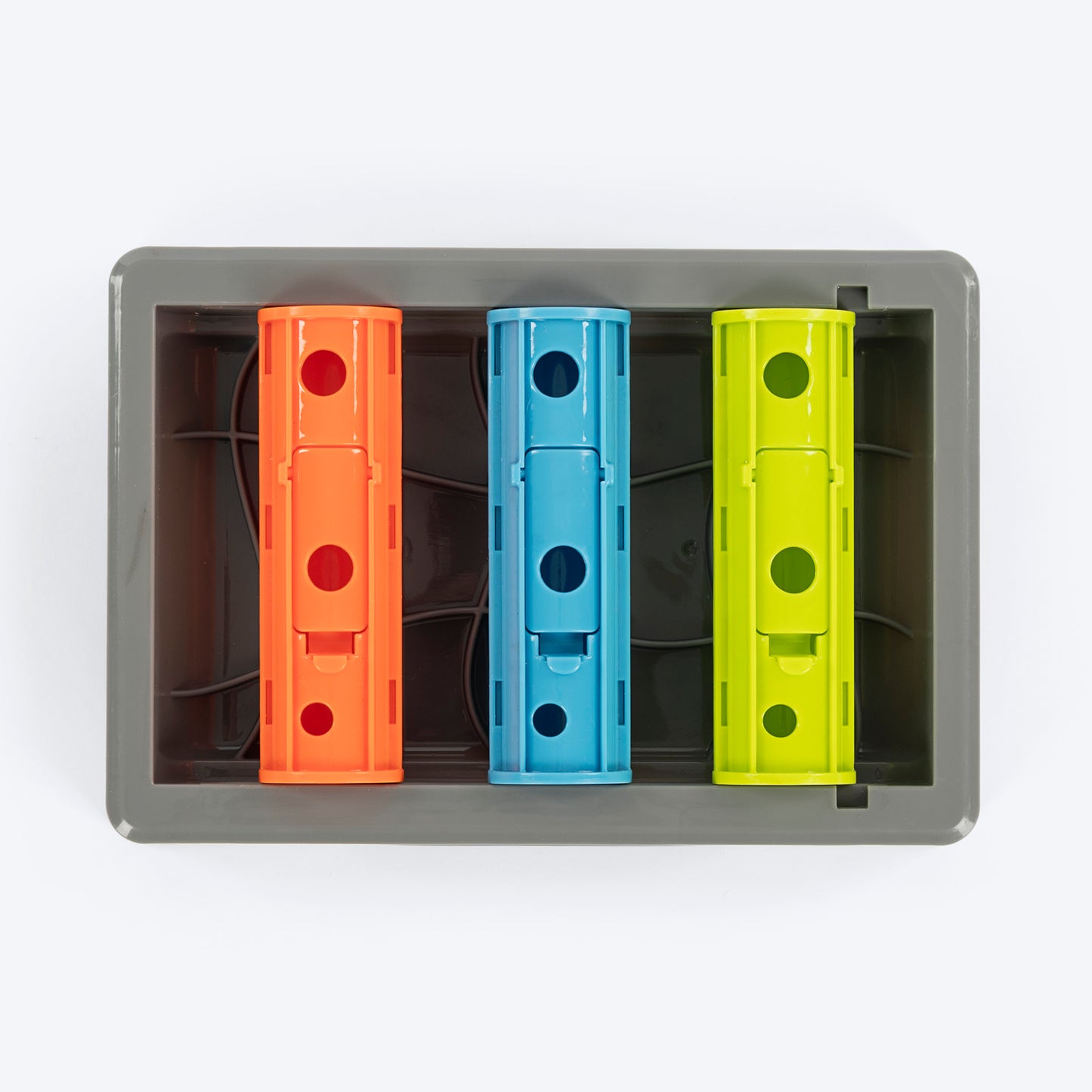 HUFT Slide & Seek Puzzle Interactive Toy For Dog - Multicolor - Heads Up For Tails