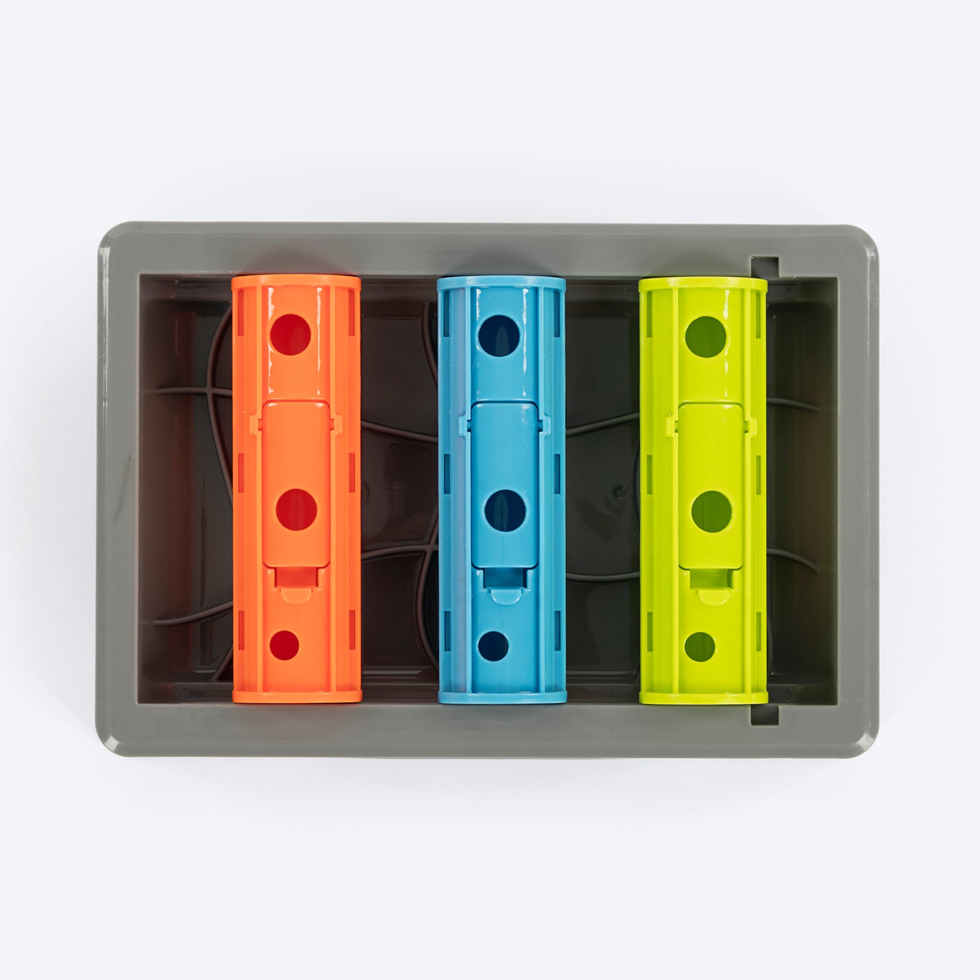 HUFT Slide & Seek Puzzle Interactive Toy For Dog - Multicolor - Heads Up For Tails