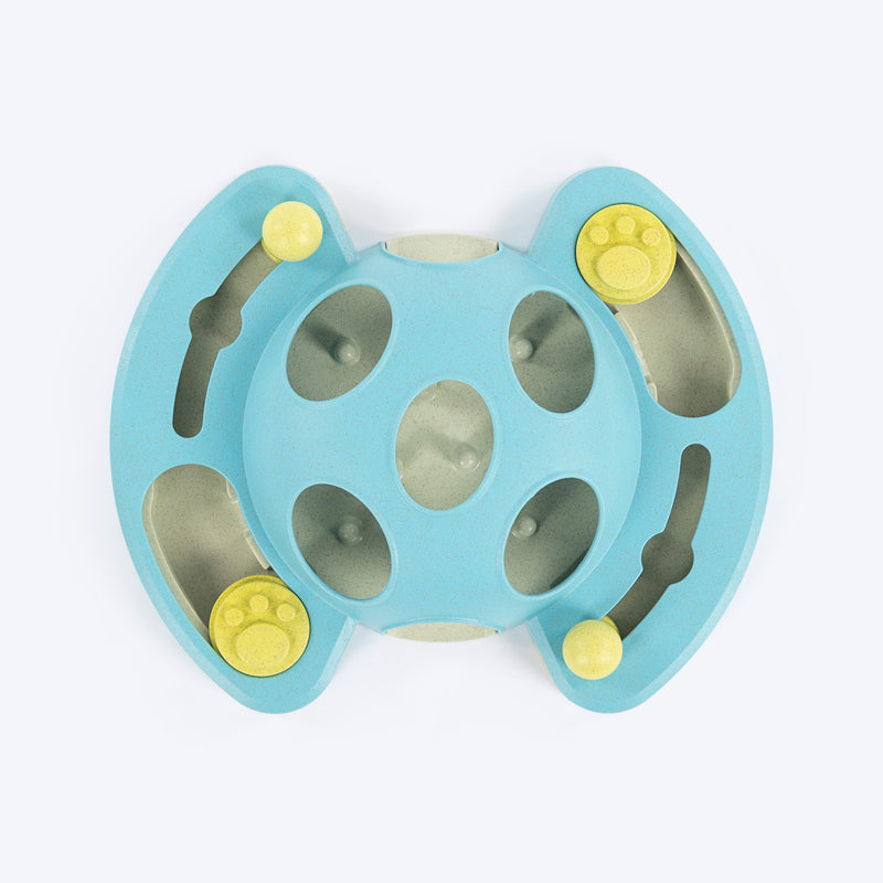 HUFT Game Pad Interactive Toy For Dog - Blue & Green - Heads Up For Tails