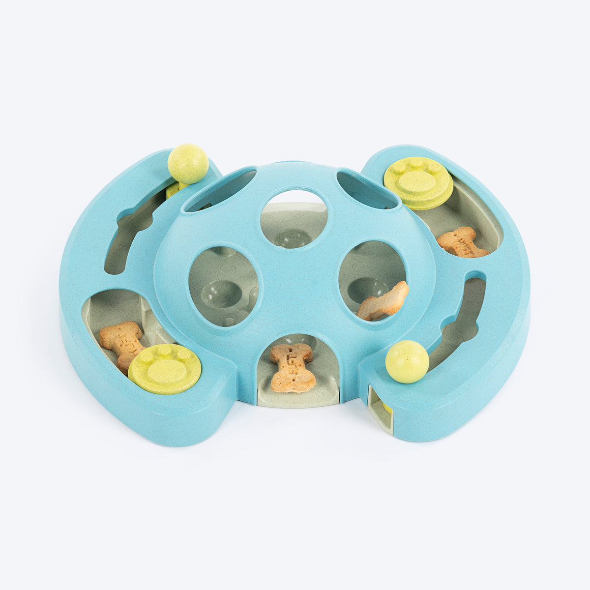HUFT Game Pad Interactive Toy For Dog - Blue & Green - Heads Up For Tails