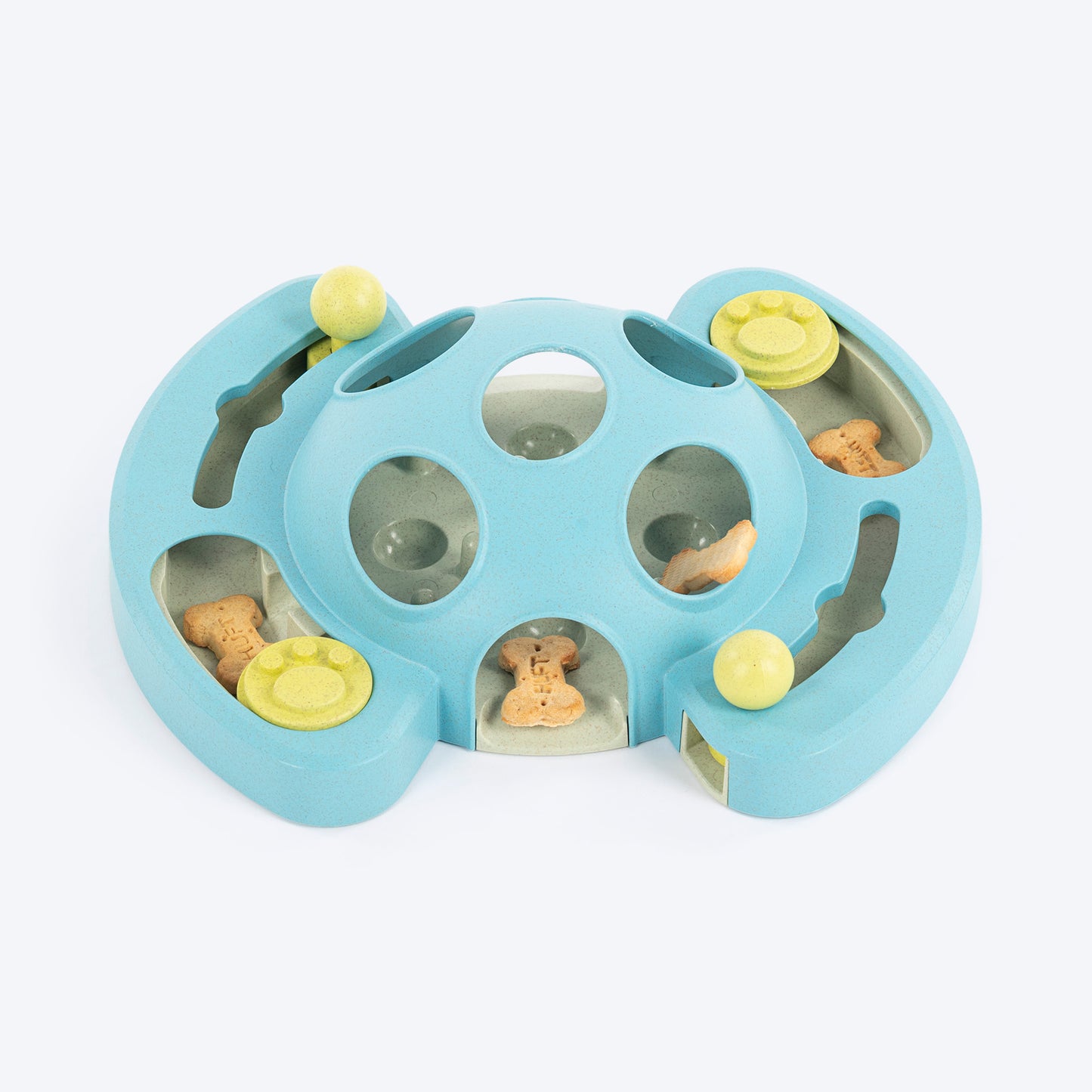 HUFT Game Pad Interactive Toy For Dog - Blue & Green - Heads Up For Tails