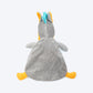 HUFT Big Belly Squeaky Plush Toy for Puppies & Small Dogs - Grey