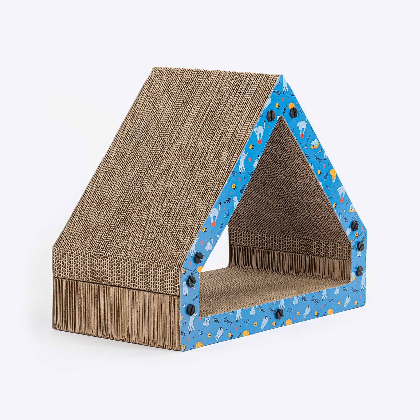 HUFT Kittypeak Scratcher For Cat - Blue