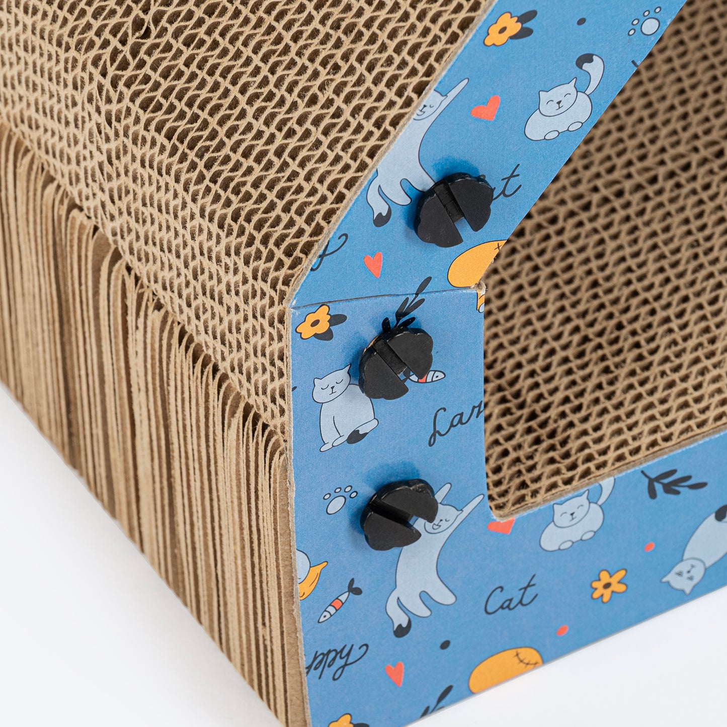 HUFT Kittypeak Scratcher For Cat - Blue