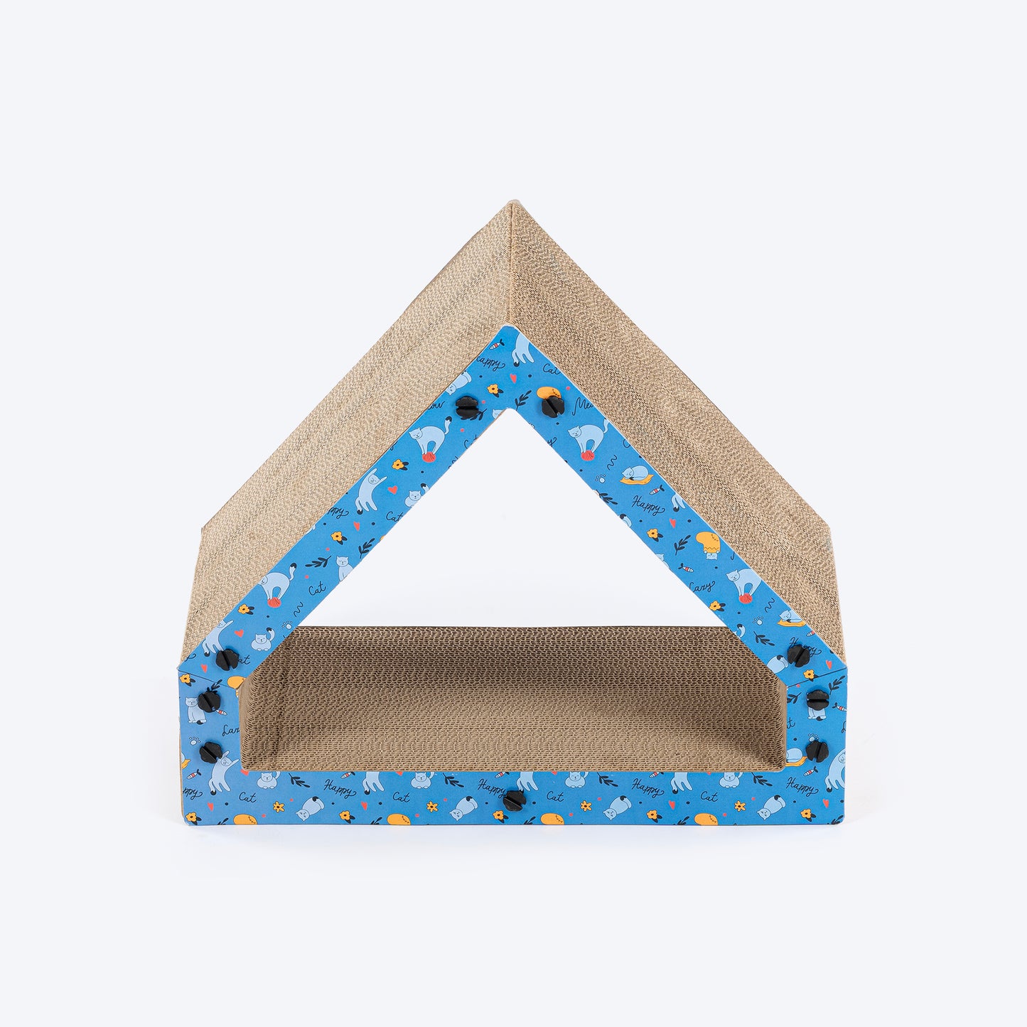 HUFT Kittypeak Scratcher For Cat - Blue