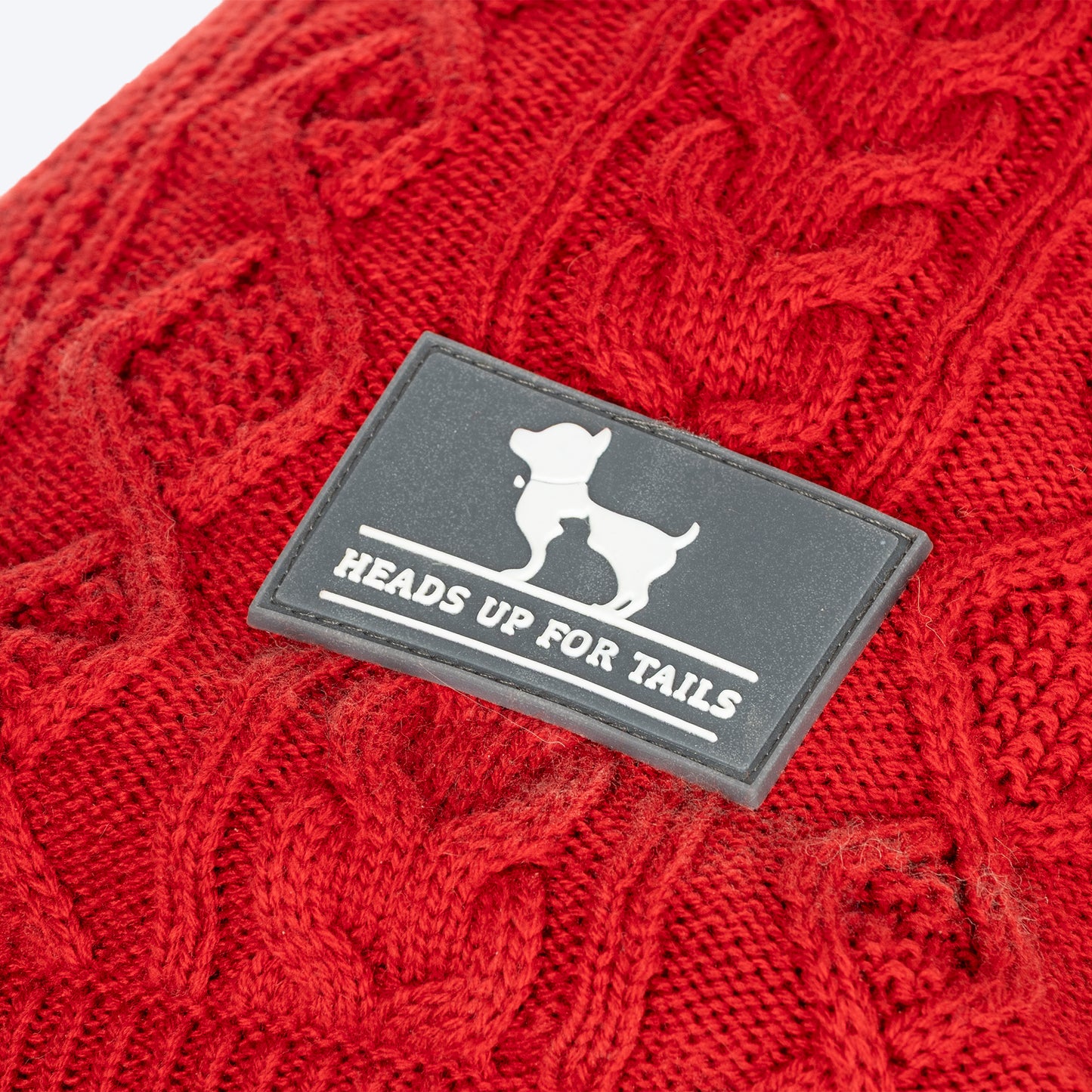 HUFT Berry Merry Sweater For Dog - Red