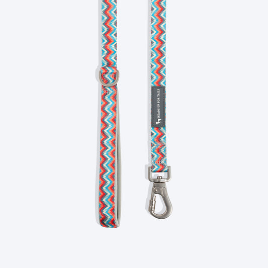 HUFT Zig Zag Twist Leash For Dog - Grey