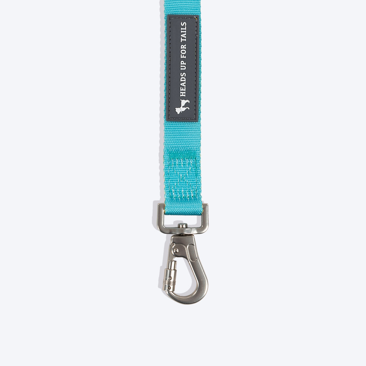 HUFT Dichromatic Leash For Dog - Turquoise & Yellow - Heads Up For Tails