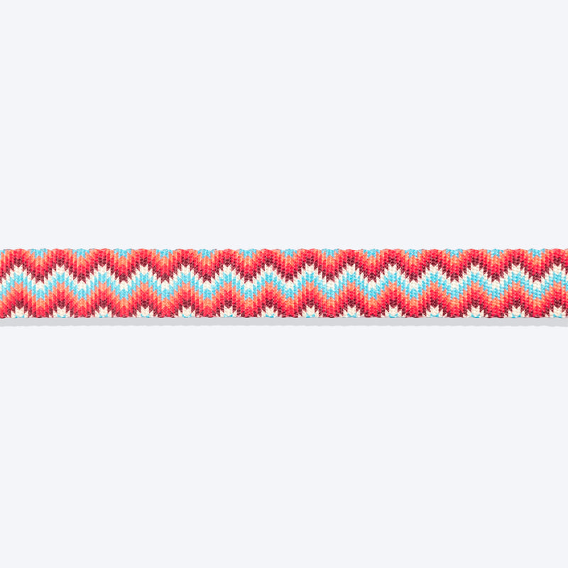 HUFT Zig Zag Galaxy Leash For Dog - Red - Heads Up For Tails