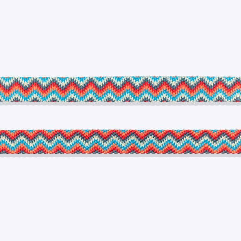 HUFT Zig Zag Twist Leash For Dog - Grey - Heads Up For Tails