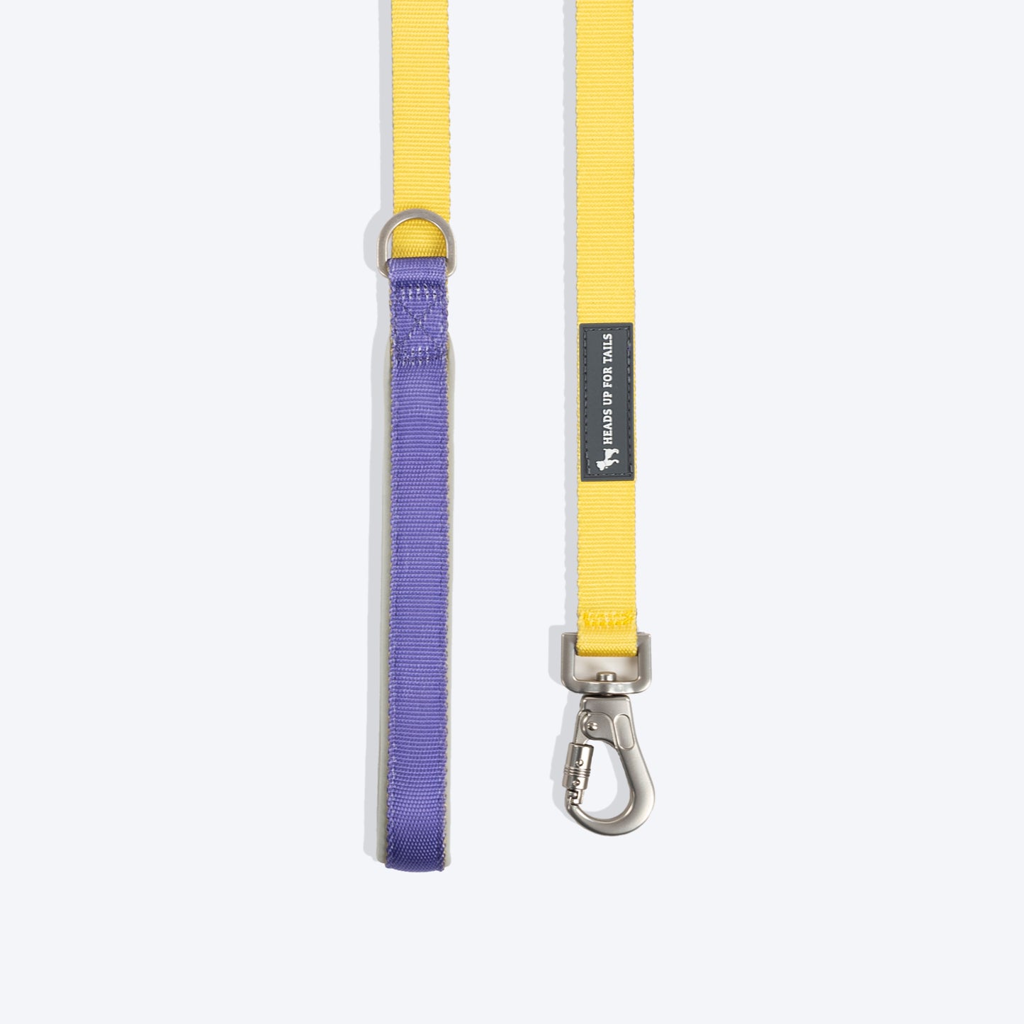 HUFT Dichromatic Leash For Dog - Yellow & Purple