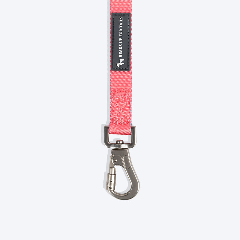 HUFT Dichromatic Leash For Dog - Pink & Turquoise - Heads Up For Tails