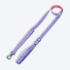Dash Dog Circle Print Leash - Violet & Red - Heads Up For Tails