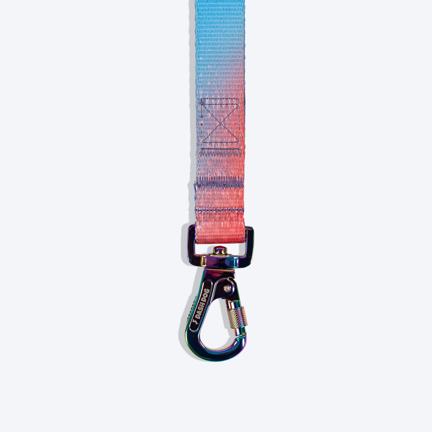 Dash Dog Flow Print Leash - Violet & Red