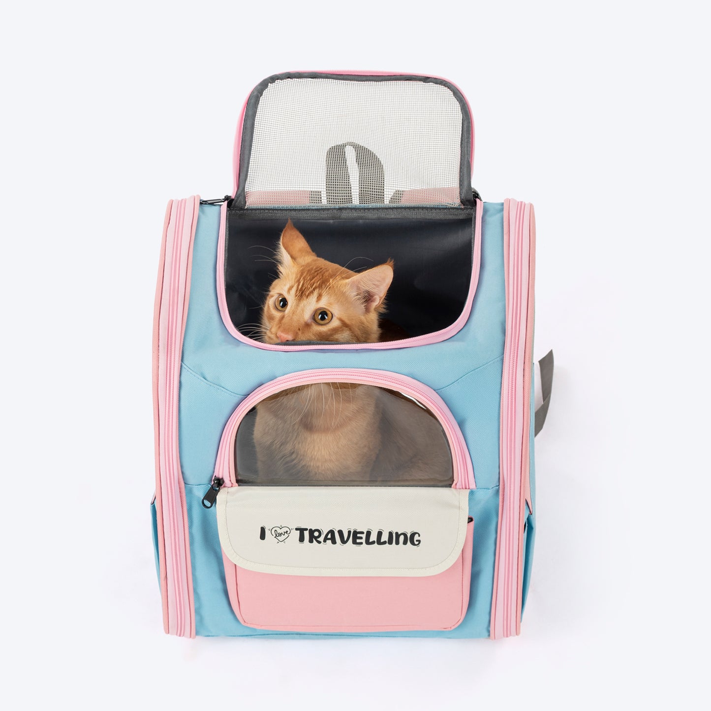 HUFT Candy Cloud Bag Carrier For Dog & Cat - Pink & Blue