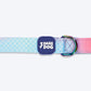 Dash Dog Flow Print Leash - Pink & Aqua Blue