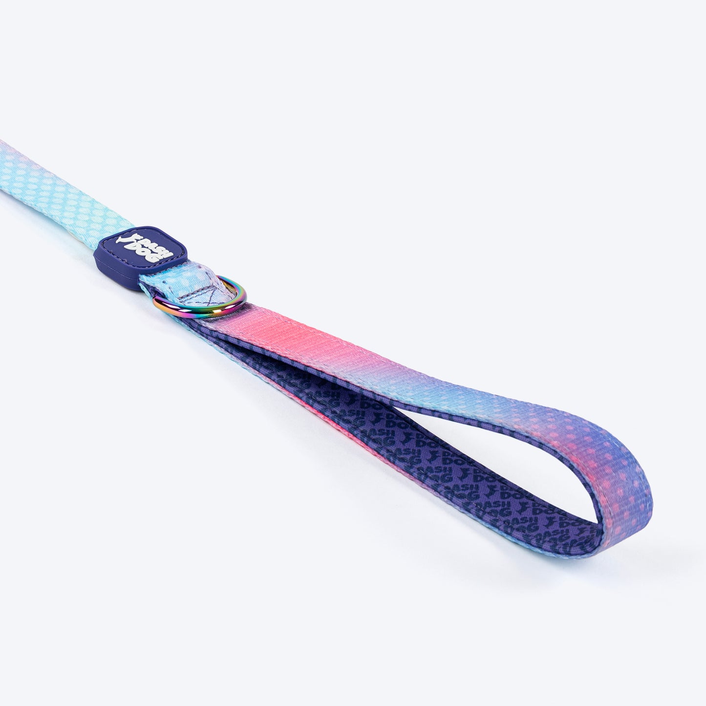 Dash Dog Flow Print Leash - Pink & Aqua Blue