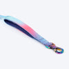 Dash Dog Flow Print Leash - Pink & Aqua Blue - Heads Up For Tails