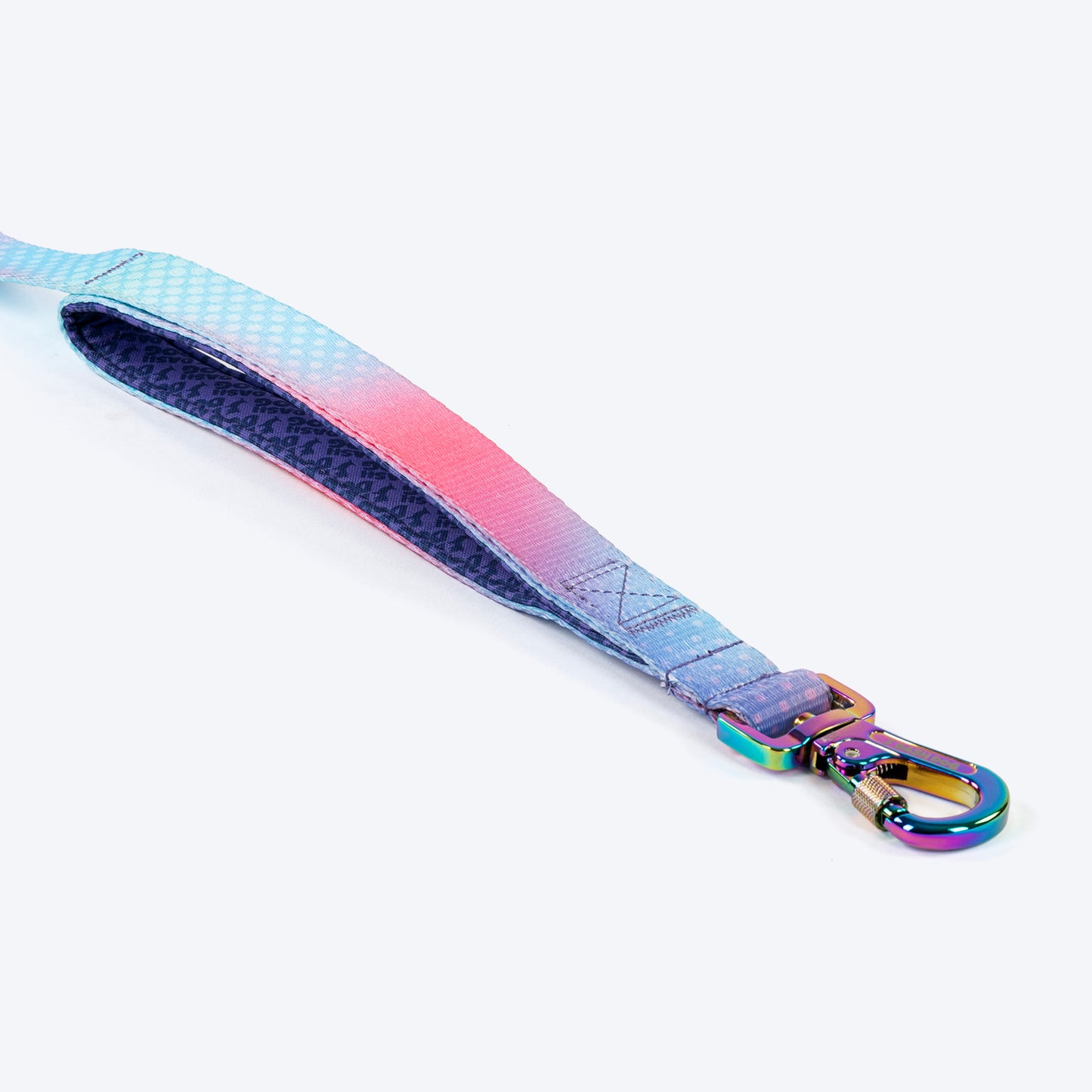 Dash Dog Flow Print Leash - Pink & Aqua Blue