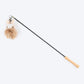 HUFT Furry Bunny Wand Toy For Cat - Beige