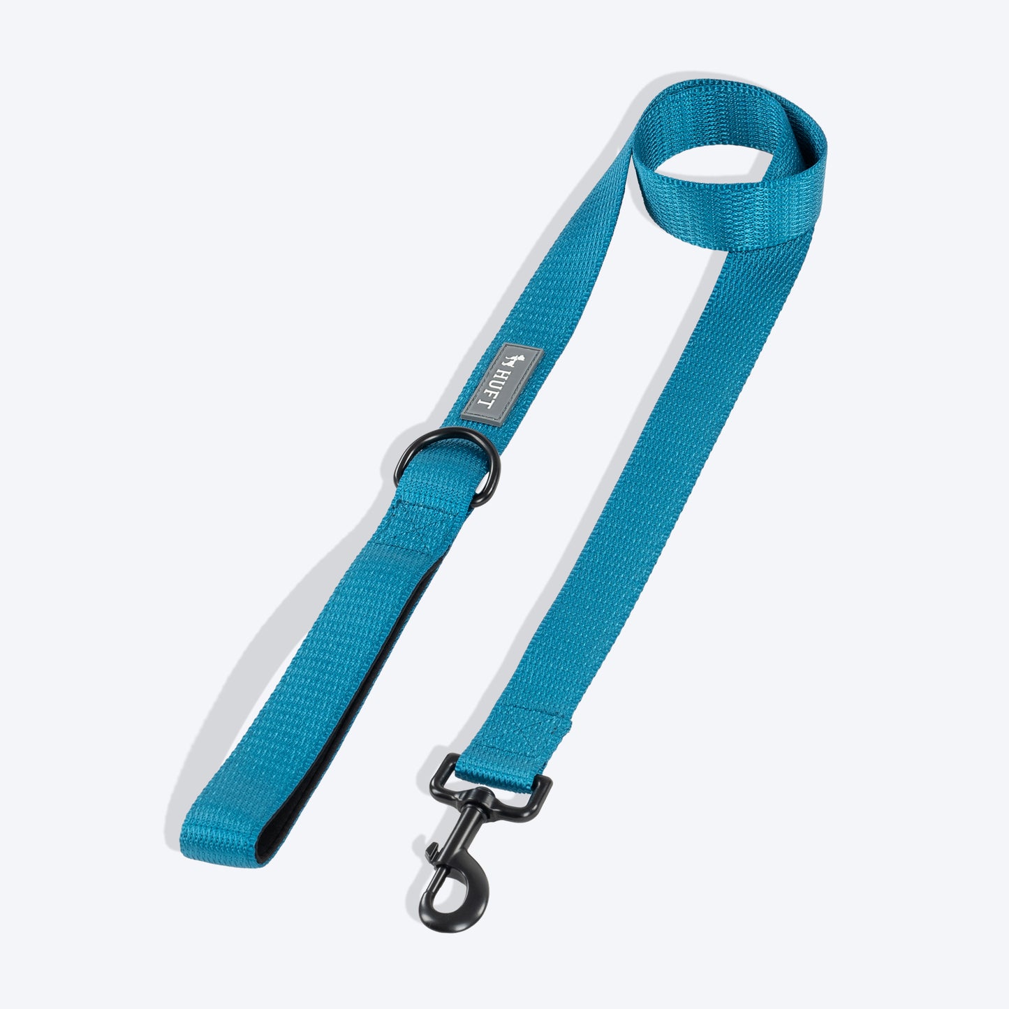 HUFT Basics Dog Leash - Teal Blue