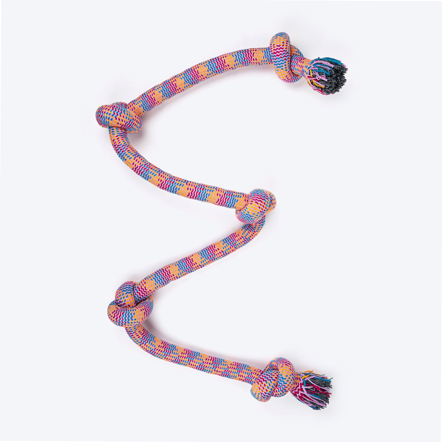 Dash Dog Knotty By Nature Rope Toy For Dog - Pink