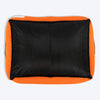 HUFT Cloudy Bear Classic Lounger Bed For Dog - Orange & Grey