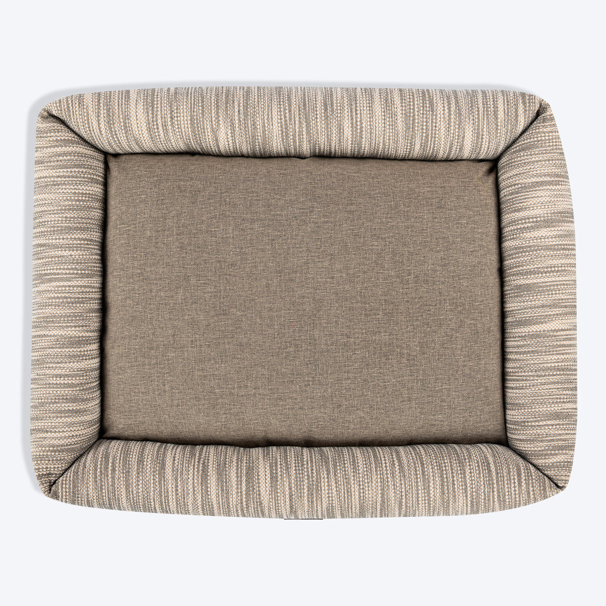 HUFT Pebble Weave Lounger Bed For Dog - Grey